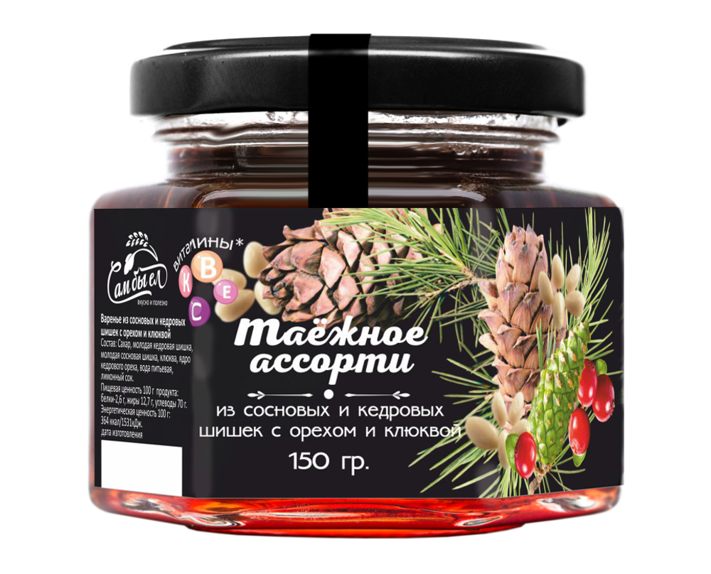 таежное ассорти_на банку 150 грамм