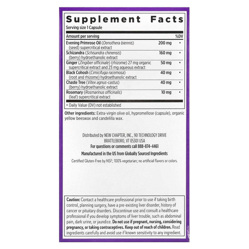 New Chapter, Estrotone, 60 вегетарианских капсул