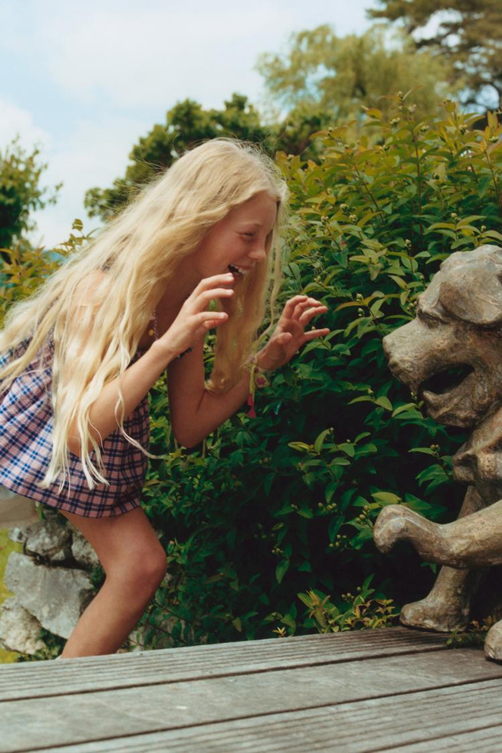 ZARA ТОП В КЛЕТКУ, МЯГКИЙ РОЗОВЫЙ