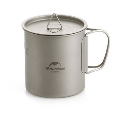 Кружка титановая Naturehike 20Cj Titanium Cup 600 ml NH20CJ005