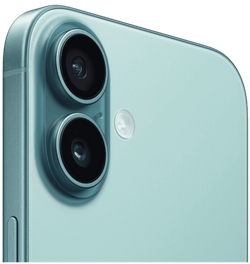 Смартфон Apple iPhone 16 256 ГБ («Морская бирюза» | Teal)