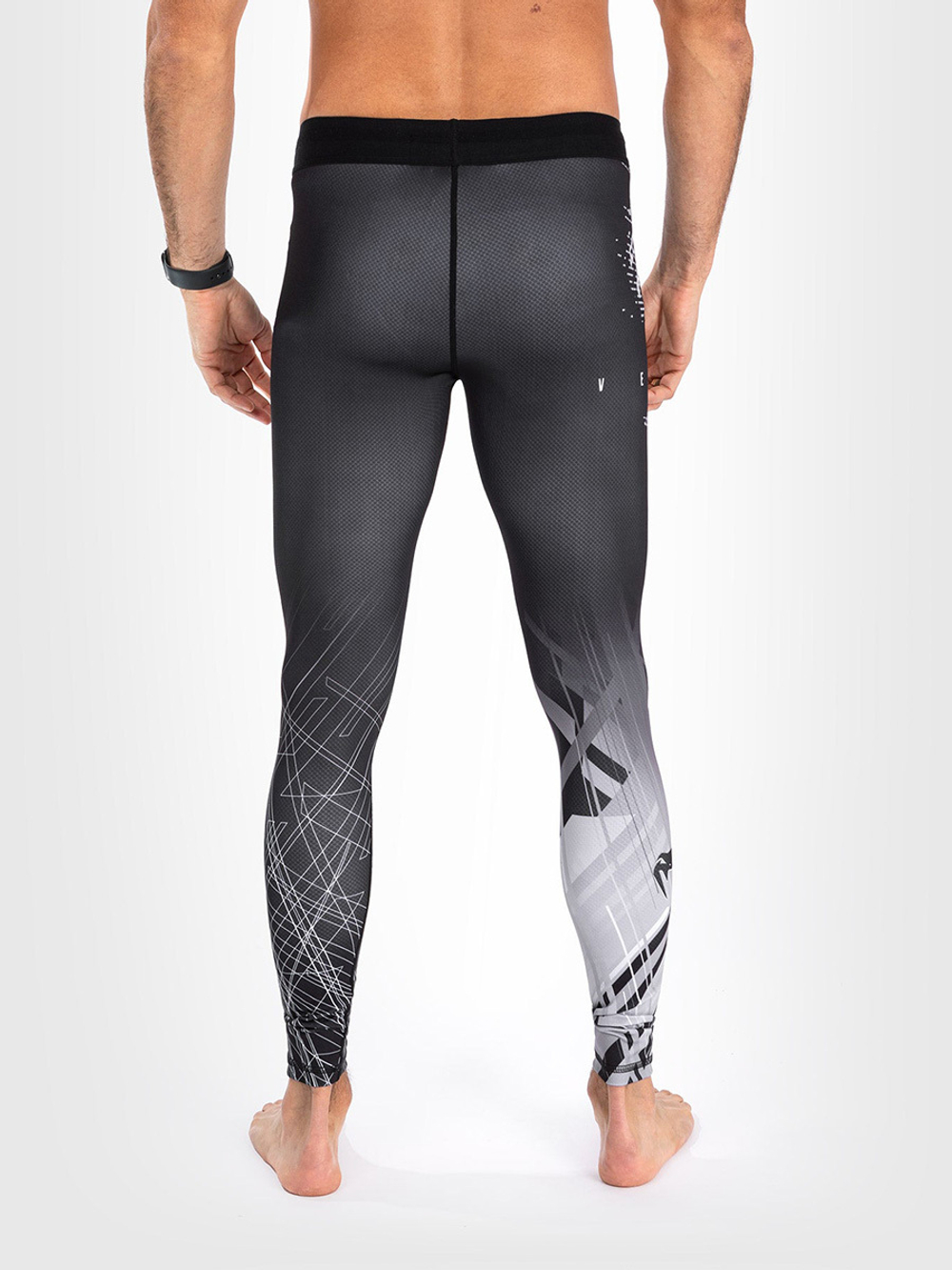 Тайтсы Venum Gorilla Jungle Black/White