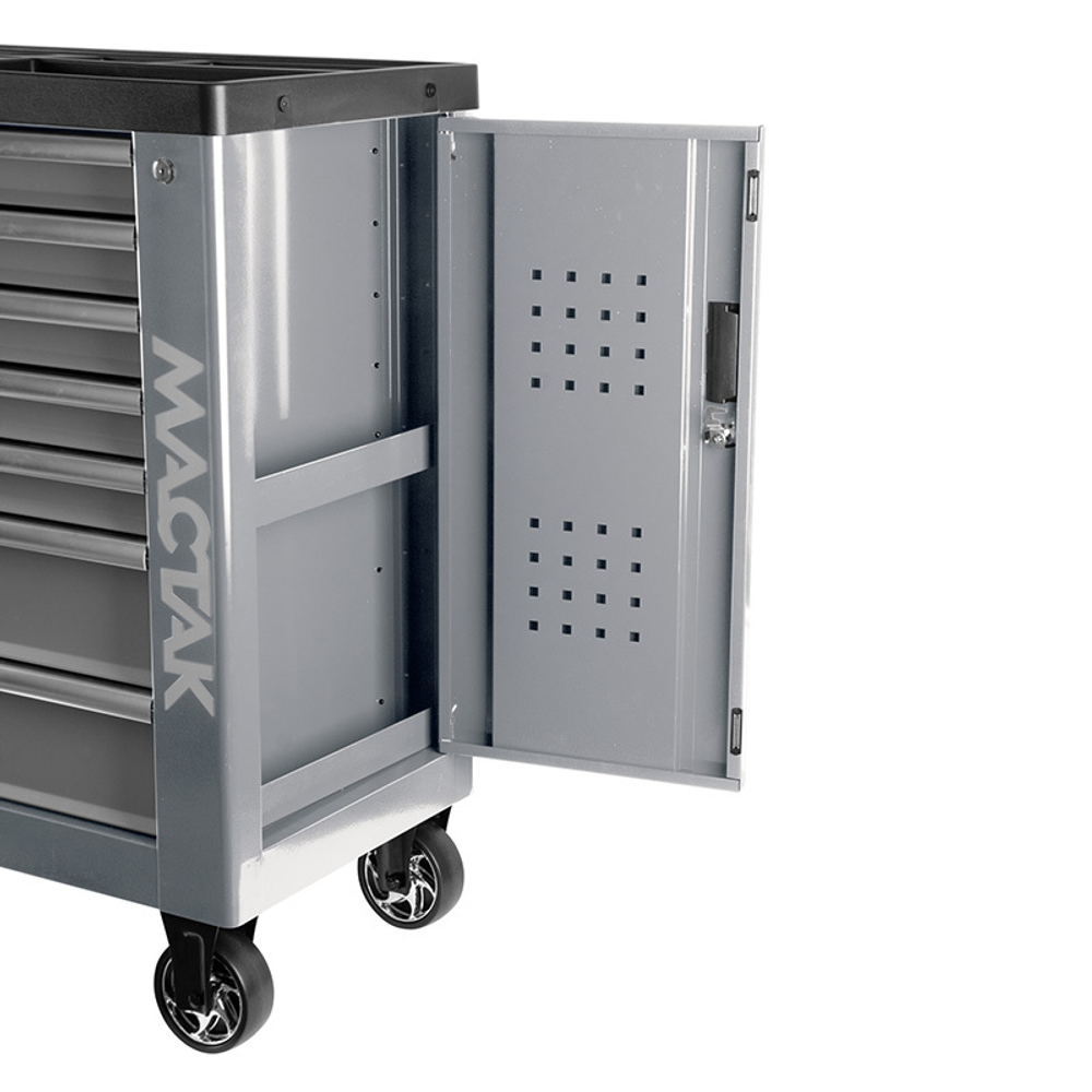 МАСТАК (521-07580G) Тележка инструментальная, 7 выдвижных ящиков, "НОВА", серая
