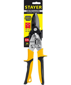 STAYER Hercules, 250 мм, прямые ножницы по металлу, Professional (2320)