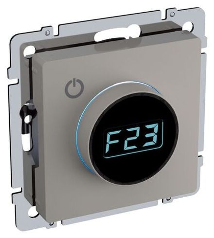 Термостат электронный с индик. BRITE СП IP20 ТС10-1-БрКр механизм беж. IEK BR-RT11-K10