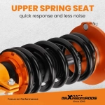 Coilover Kits подходит для автомобиля BMW 5 (F10) Sedan(01/2009-10/2016) Adj. Height Shock Absorbers lowering kit