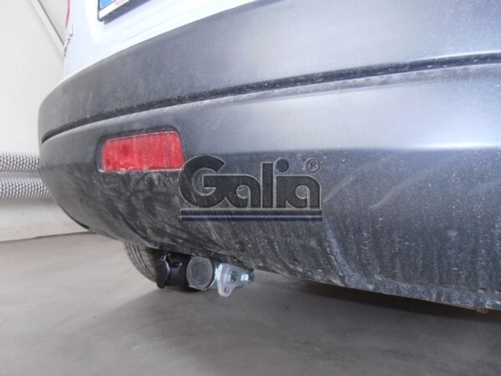 Фаркоп оцинкованный Galia N054C для Nissan Qashqai 2007-2014, Qashqai 2 2014-(паспорт и сертификат в комплекте)(без электрики)