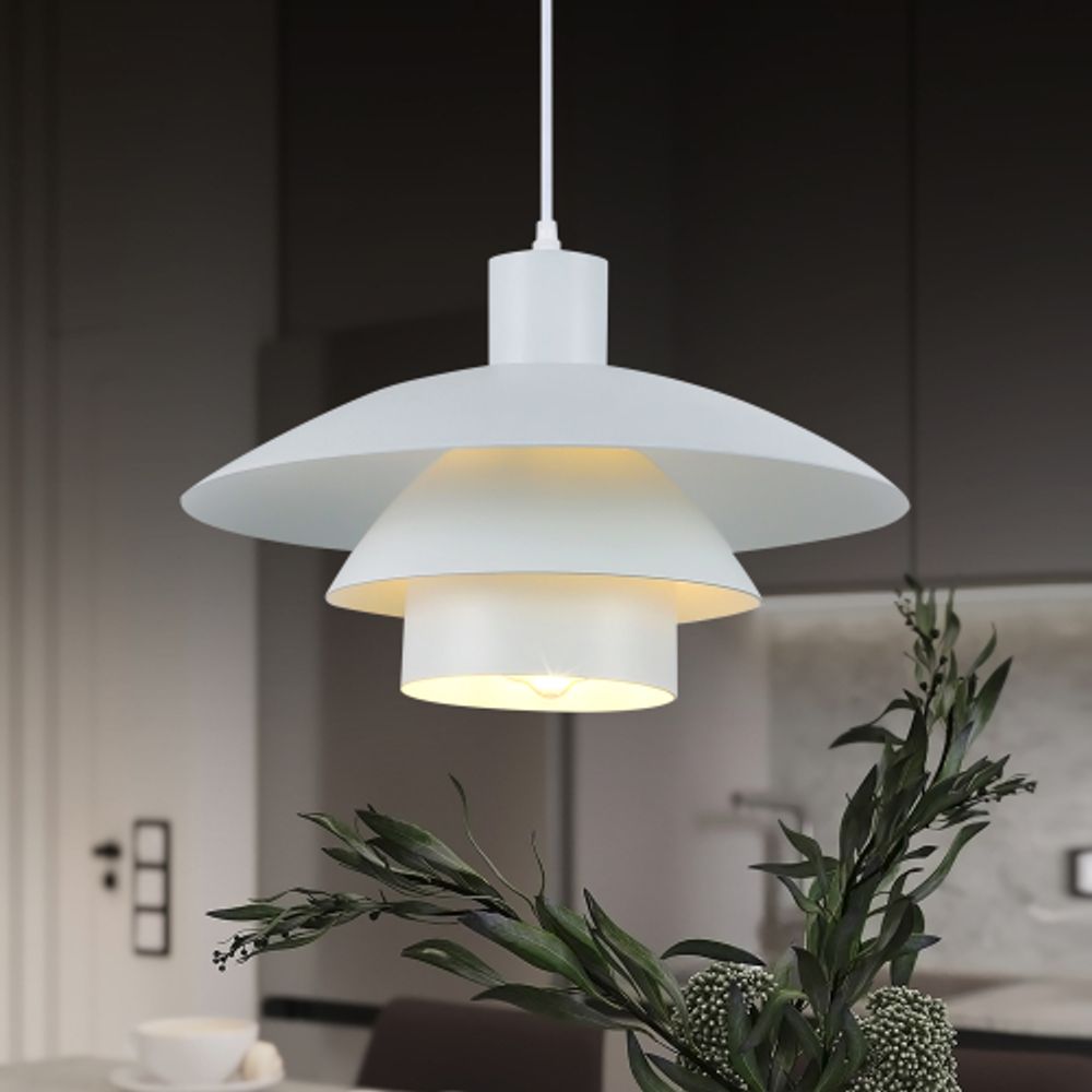 Светильник подвесной (подвес) Rivoli Xenobia 5097-201 1 х Е27 40 Вт лофт - кантри потолочный | Rivoli