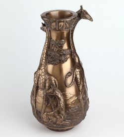 Veronese WS-1397 Ваза «Сафари - жирафы»