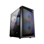 Корпус mATX 1STPLAYER BLACK.SIR BS-2 ARGB
