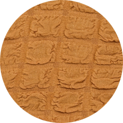 Чехол Модерн на 3-х местный диван, цвет Горчичный