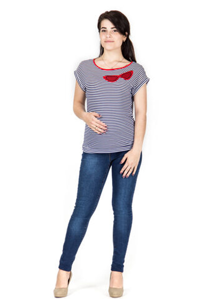 Туника для беременных из вискозы, размер 54