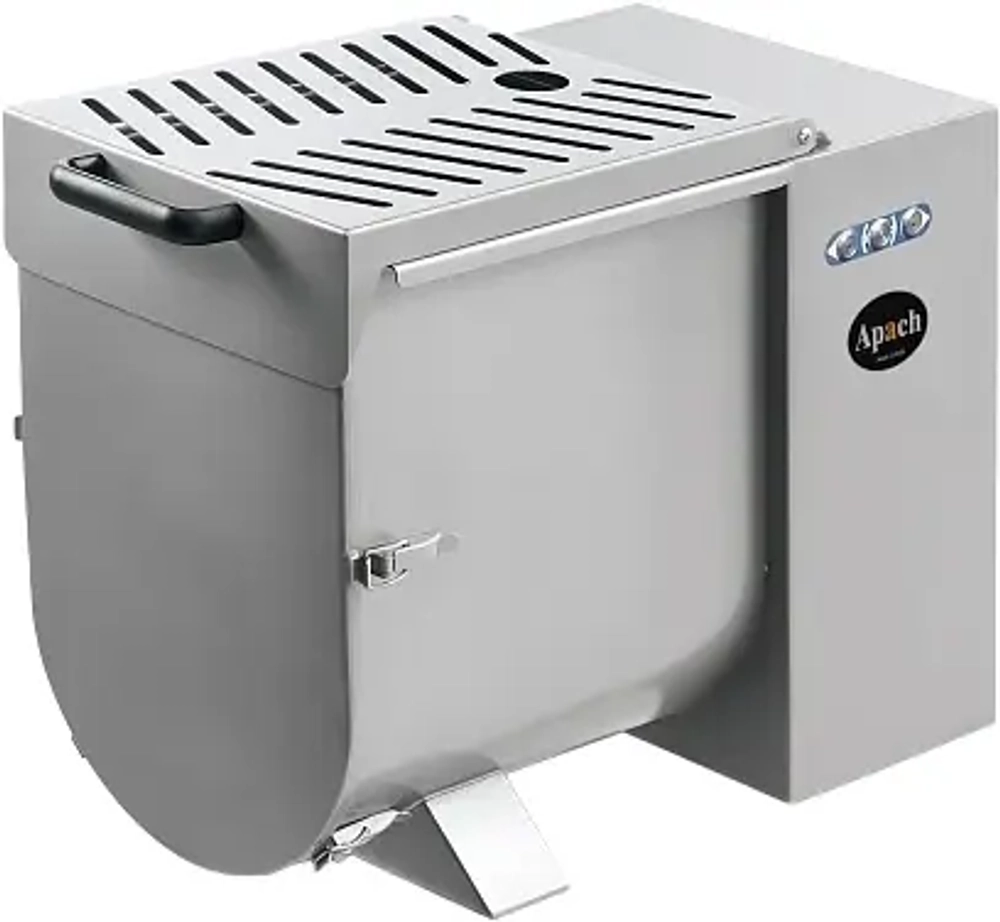Фаршемешалка Apach AMK50 (380V) на высоких ножках с колесами