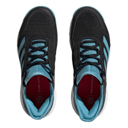 Детские теннисные кроссовки adidas Ubersonic 4 Kids - Black, Blue-gray