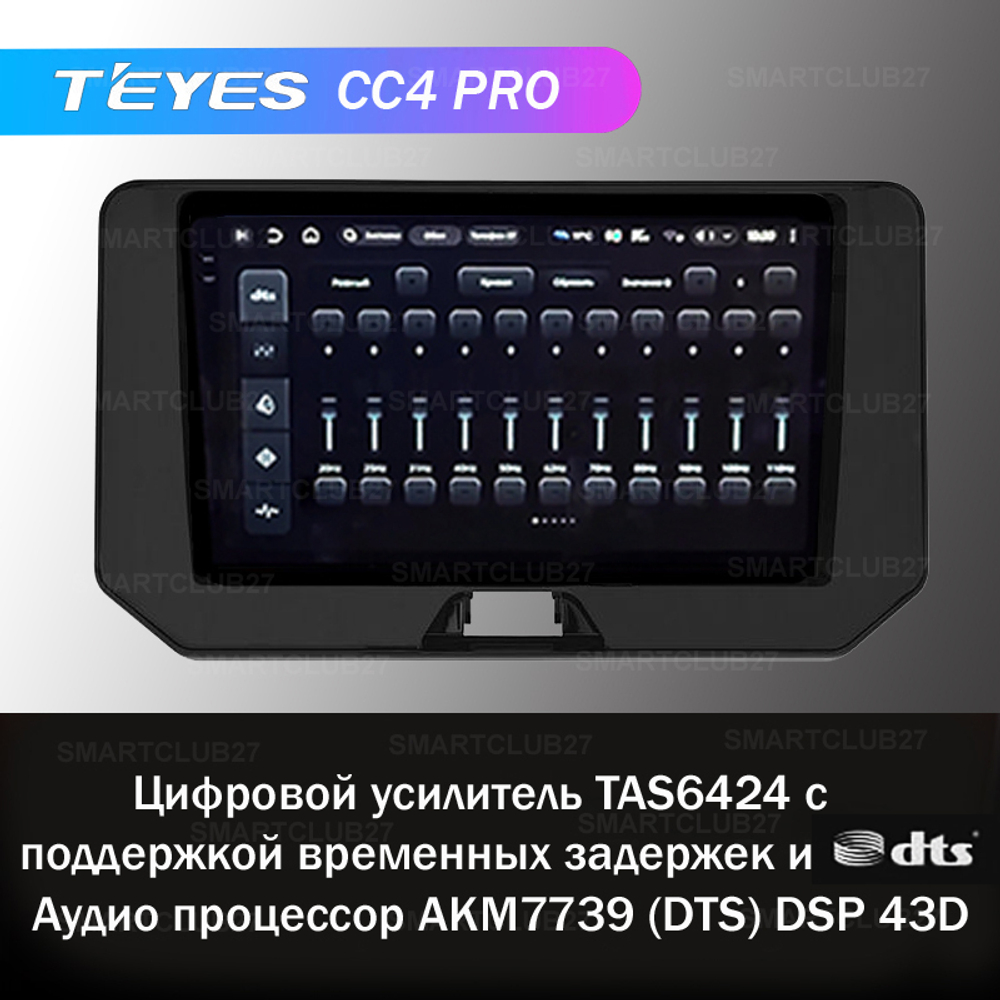 Teyes CC4 Pro 10.2" для Toyota Harrier, Venza 2021+