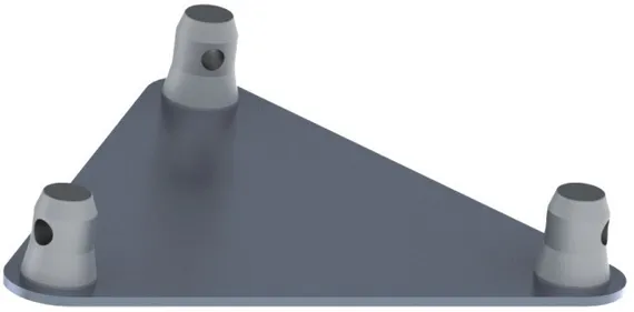 Involight ITX BP -  Основание для треугольной фермы, 5 мм