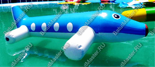 Элемент аквапарка «Самолет», 3×2×1 м