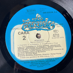 Винтажная виниловая пластинка LP Teresa Berganza, Pablo Sorozabal, Los Burladores Сарсуэла В Трёх Действиях (Испания 1981)