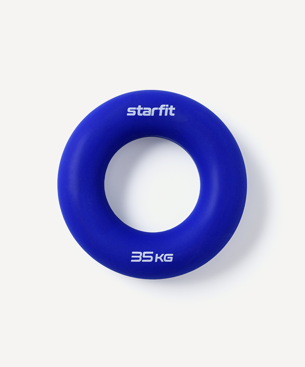 Эспандер кистевой ES-404 Кольцо, 35 кг, силикагель, темно-синий