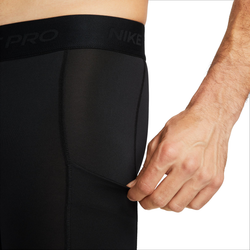 Теннисные брюки Nike Pro Dri-Fit Tight - Black