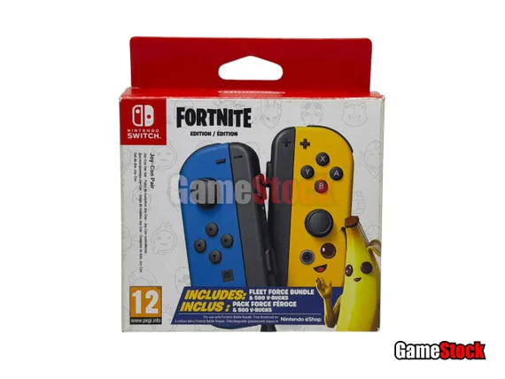 Набор из двух контроллеров Nintendo Joy-Con Сontrollers (Fortnite Edition