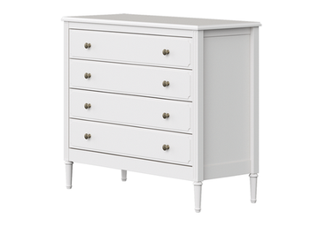 Комод Elit 4 ящика (белый)