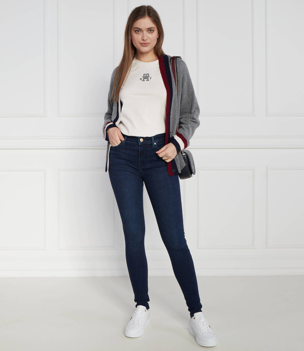 Футболка REG VARSITY IMD NY C-NK SS Tommy Hilfiger - белый(WW0WW38874)