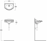 Раковина Simas Arcade AR035bi*0 38