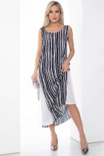 Сарафан Новый сезон сине-белый П10094 LT Collection (Акция)