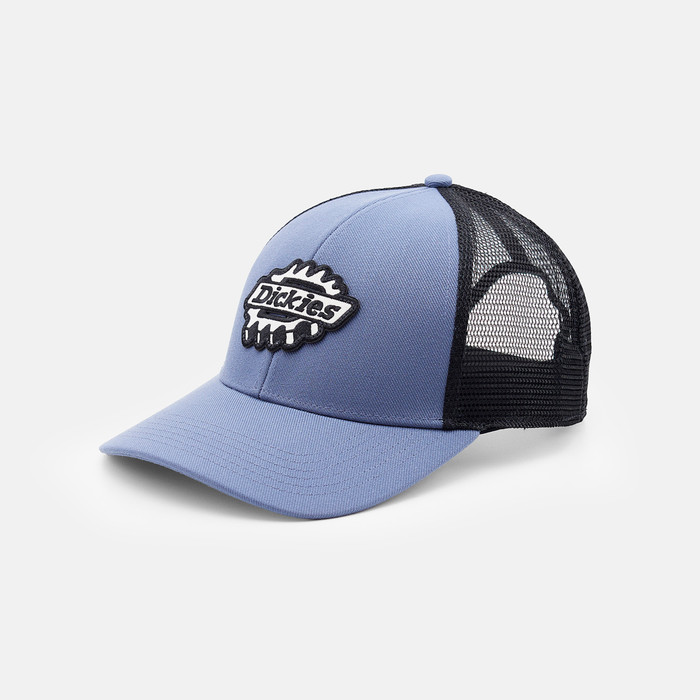 Кепка Dickies Irondale Trucker Cap Retro Indigo blue артикул:DK0A88J8RI21 - купить в магазине Дайс