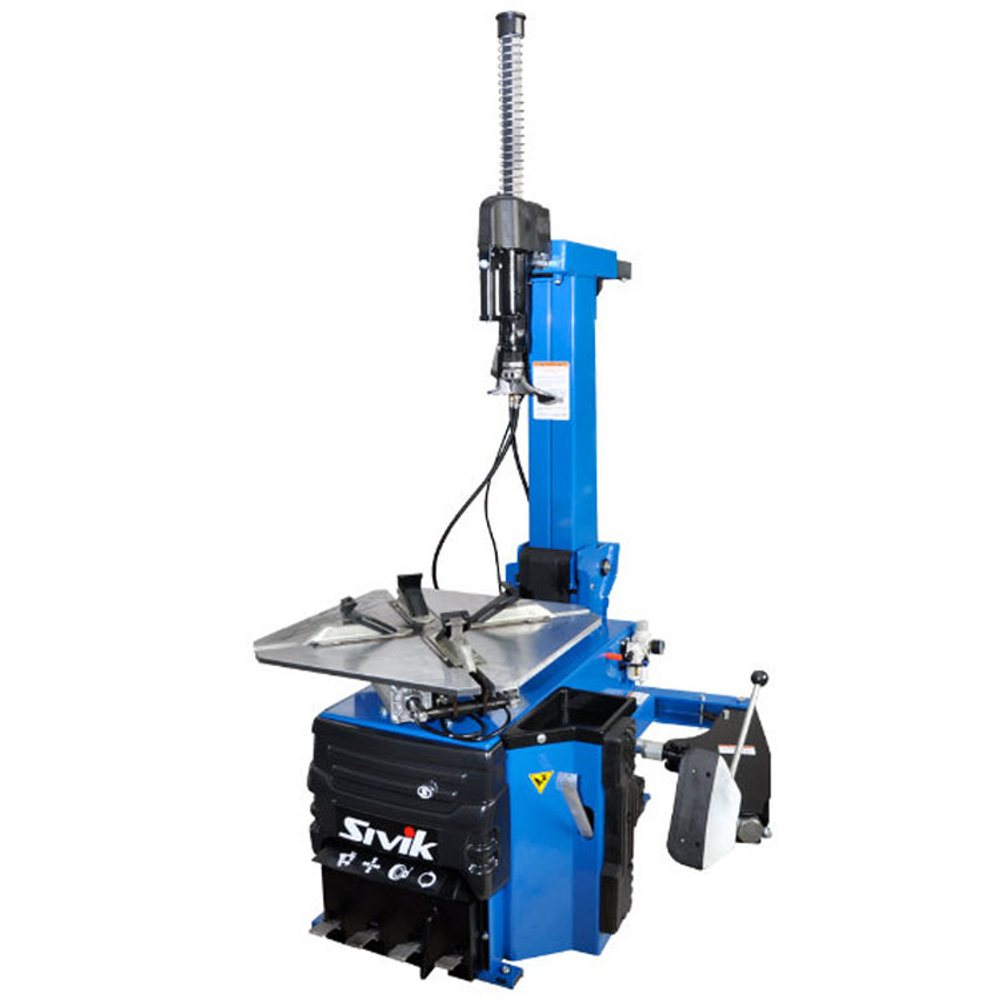 SIVIK КС-403А Про с инверторным приводом Станок шиномонтажный автоматический, 220 В, синий