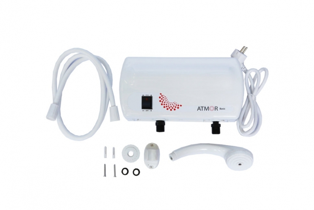 Водонагреватель электрический проточный Atmor Basic 5 KW Shower (душ)