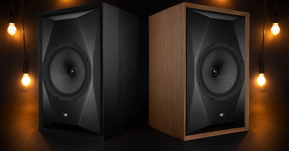 Полочная акустическая система с подставками MoFi SourcePoint 10 Walnut