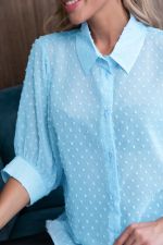 Блузка "Амега" (небо) Elza (Акция)