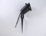 Светильник уличный в грунт ST6339 BK черный IP65 GU10 max 35W D92*315