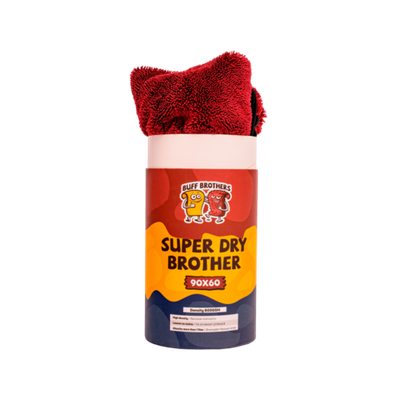 BUFF BROTHERS микрофибра для сушки SUPER DRY BROTHER MAROON 90x60