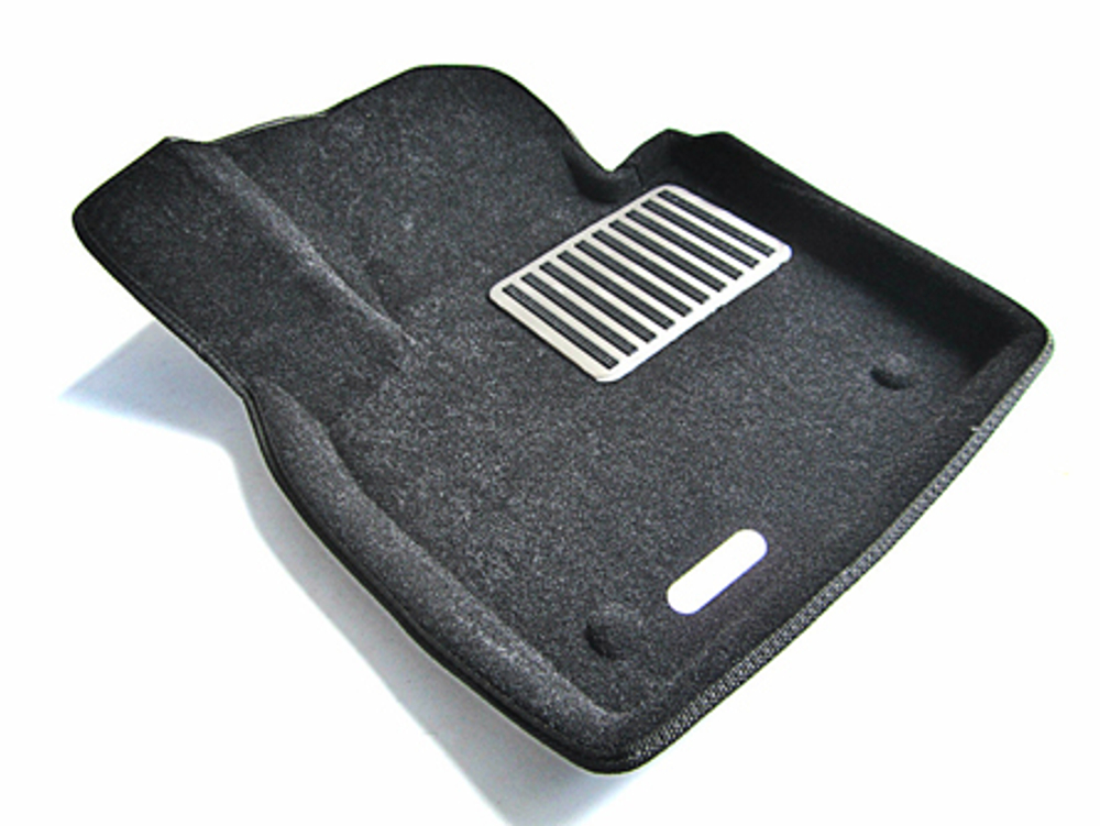 Коврики салона для AUDI Q3 (2012-) Euromat 3D Lux черные. Арт. EM3D-001113