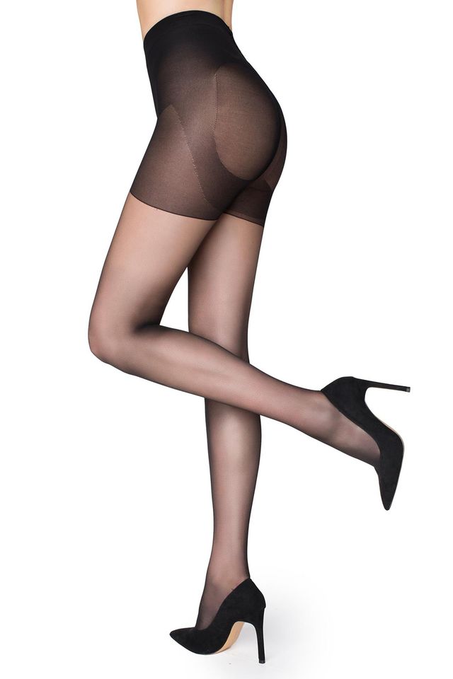 Черные колготки Exclusive Shape