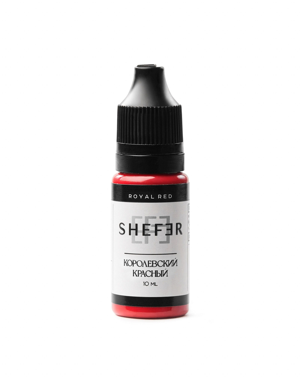 Shefer Пигмент для перманентного макияжа губ "Королевский красный", 10 мл