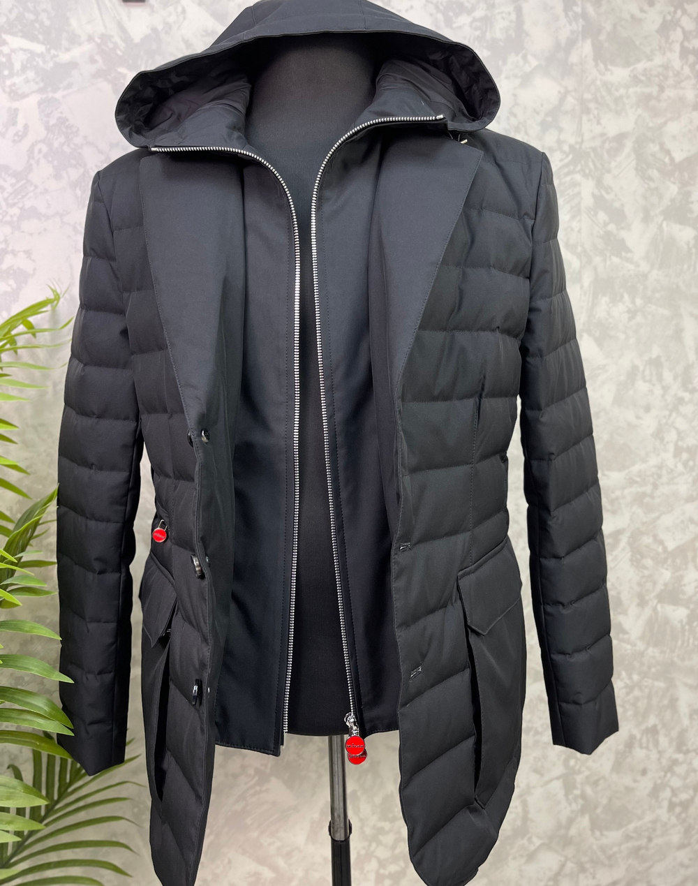 Пуховик с подстежкой Kiton