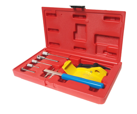 Набор инструментов для установки и регулировки фаз ГРМ (RENAULT E7F,D4F,E7J,E7P,F8Q,F9Q) JTC