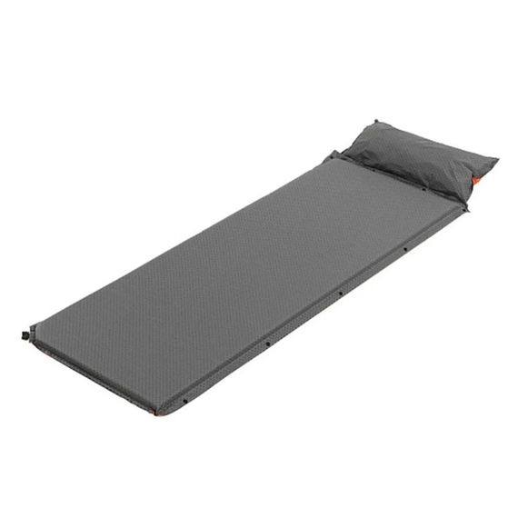 Коврик NISUS самонадувающийся с подушкой 30-170x65x5 оранжевый/серый (N-005P-OG)