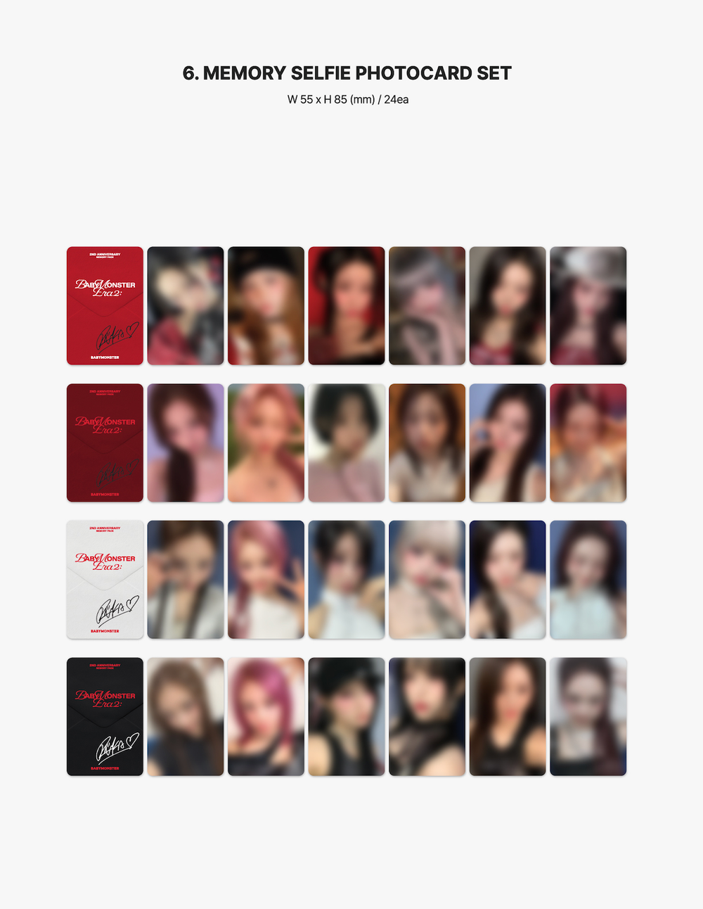 Фотобук BABYMONSTER : ERA II | BABYMONSTER 2nd Anniversary Memory Pack