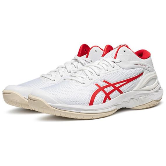 Asics GELBURST 28 Баскетбольные кроссовки Низкие Белые/Красный Мужской