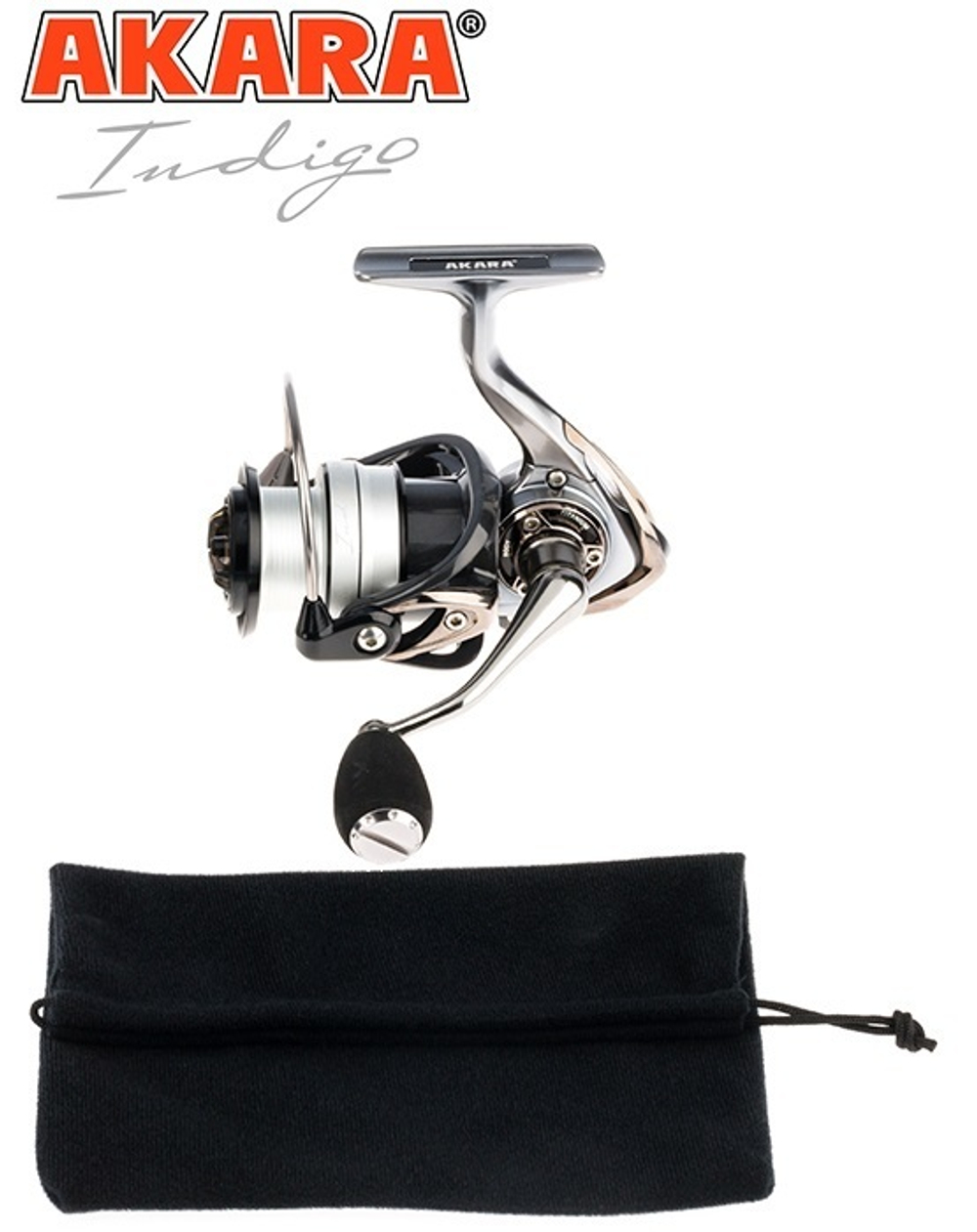 Катушка рыболовная Akara Indigo 6+1 bb