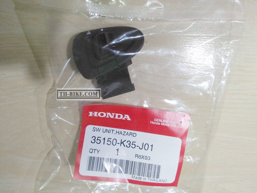 35150-K35-J01. SWITCH UNIT, HAZARD. HONDA
