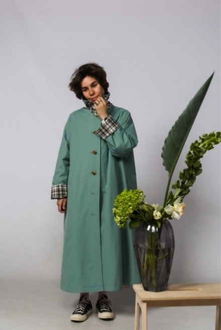 Плащ "Зое" Мята