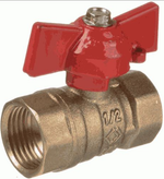 Кран шаровый Expromt 1/2" в/в бант. Ex 10414