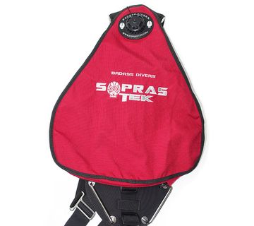 Подвесная система Sopras Sub с крылом для конфигурации Sidemount Rec красный