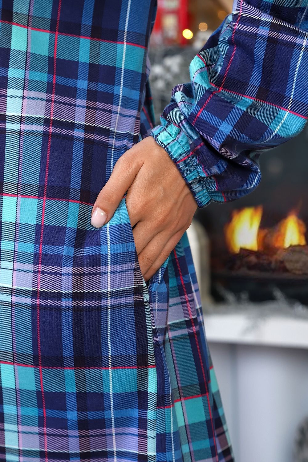 Халат Вдохновение-1 Виотекс СИНИЙ